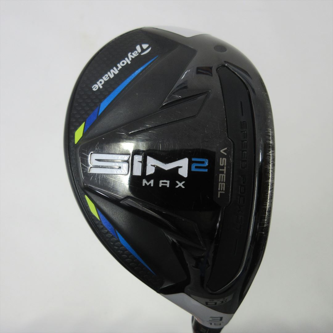 TaylorMade Hybrid SIM2 MAX HY 19° Stiff KBS MAX MT85 JP