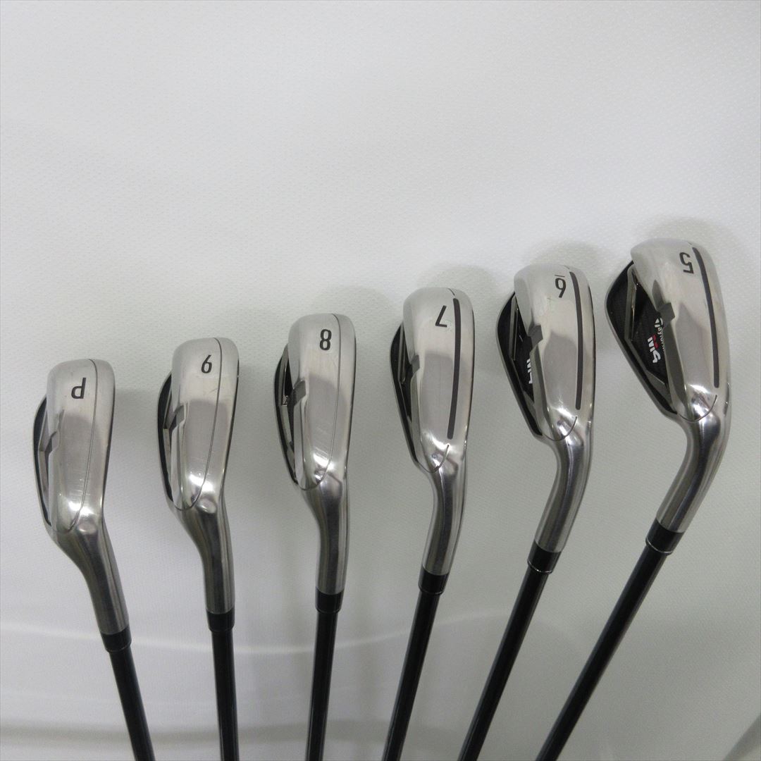 TaylorMade Iron Set M4 -2021 Stiff Fujikura ATMOS Red 7 6 pieces