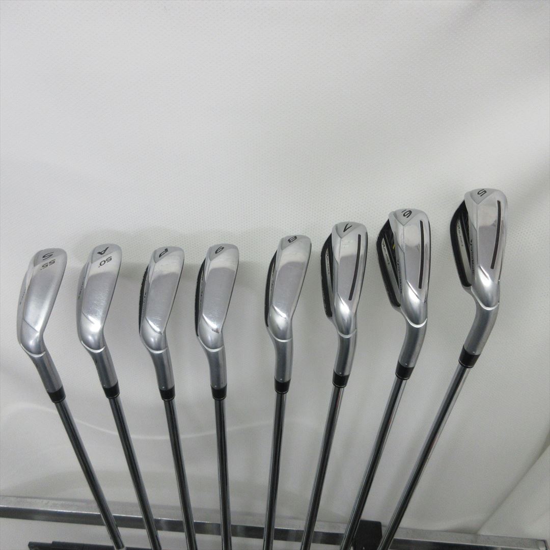 TaylorMade Iron Set ROCKET BLADEZ Stiff KBS C-TAPER 90 8 pieces