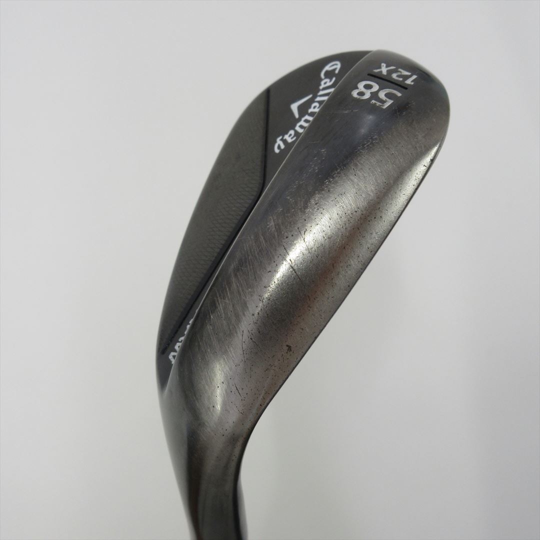 Callaway Wedge JAWS RAW Black 58° Dynamic Gold S200