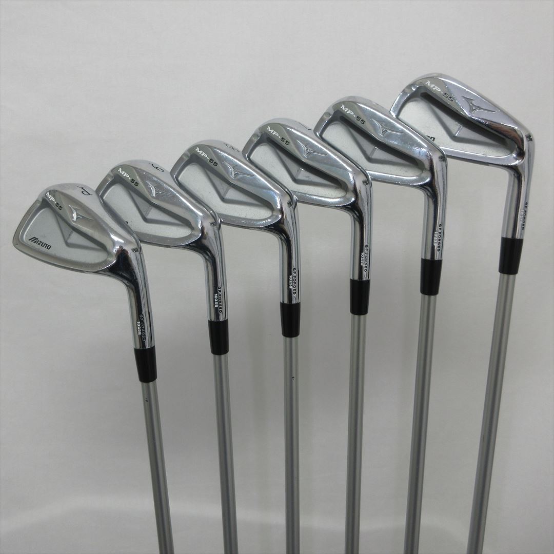 Mizuno Iron Set MP 55 Stiff MCI 80 6 pieces