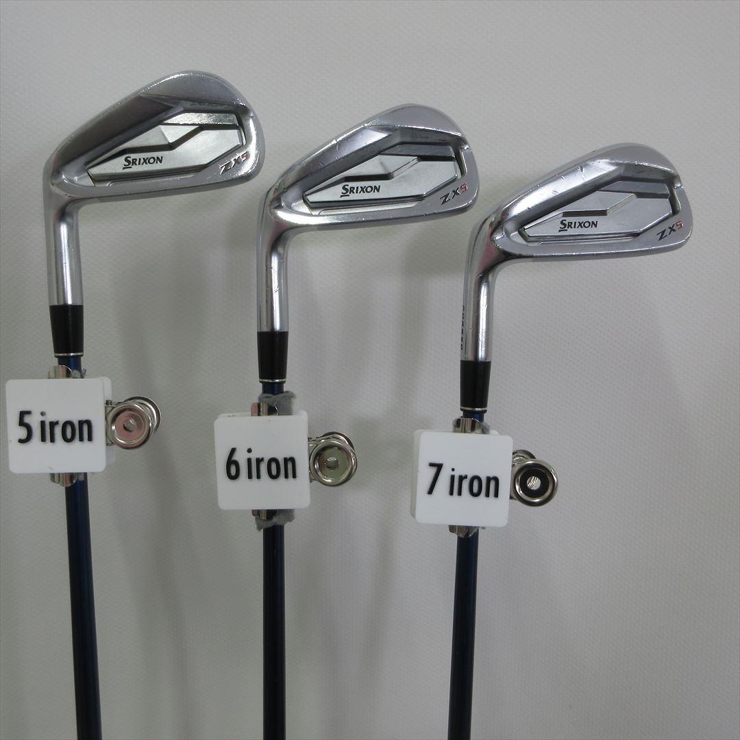 Dunlop Iron Set Left-handed SRIXON ZX5 Stiff Diamana ZX for IRON 6 pieces