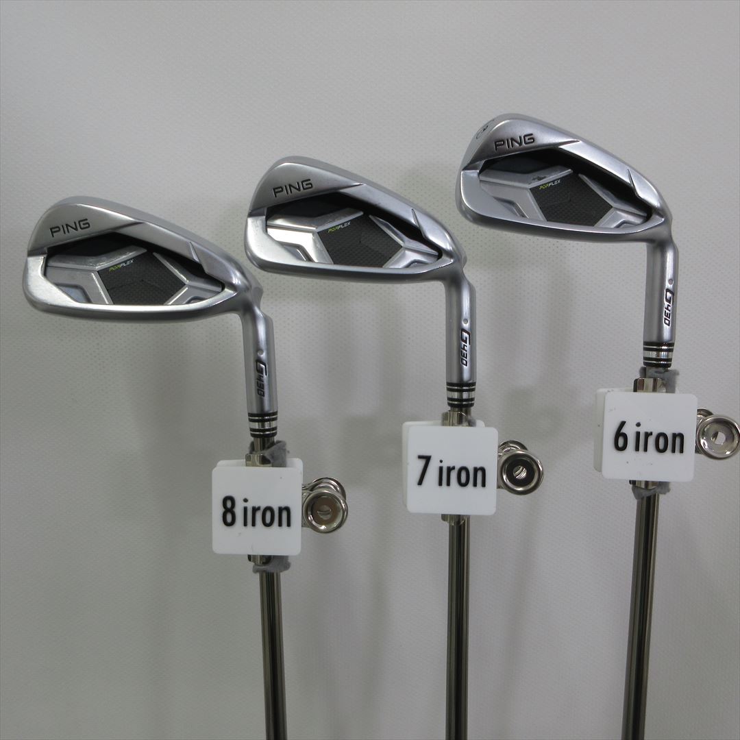 Ping Iron Set G430 Stiff Ping TOUR 2.0 Chrome I 6 Pieces Dot Color White