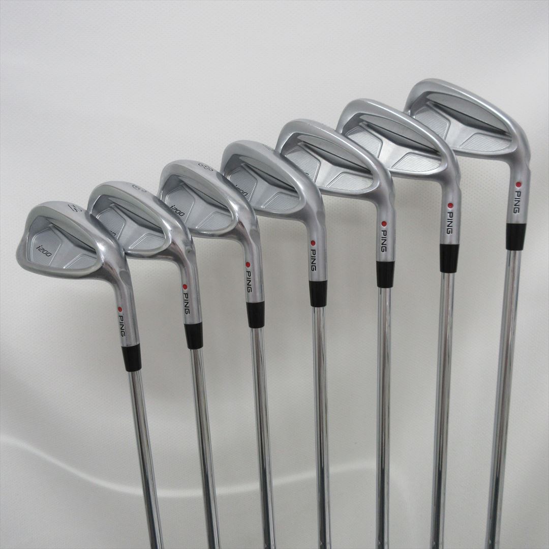 Ping Iron Set i200 Stiff NS PRO MODUS3 TOUR105 7 pieces Dot Color Red