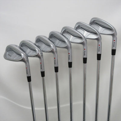 Ping Iron Set i200 Stiff NS PRO MODUS3 TOUR105 7 pieces Dot Color Red