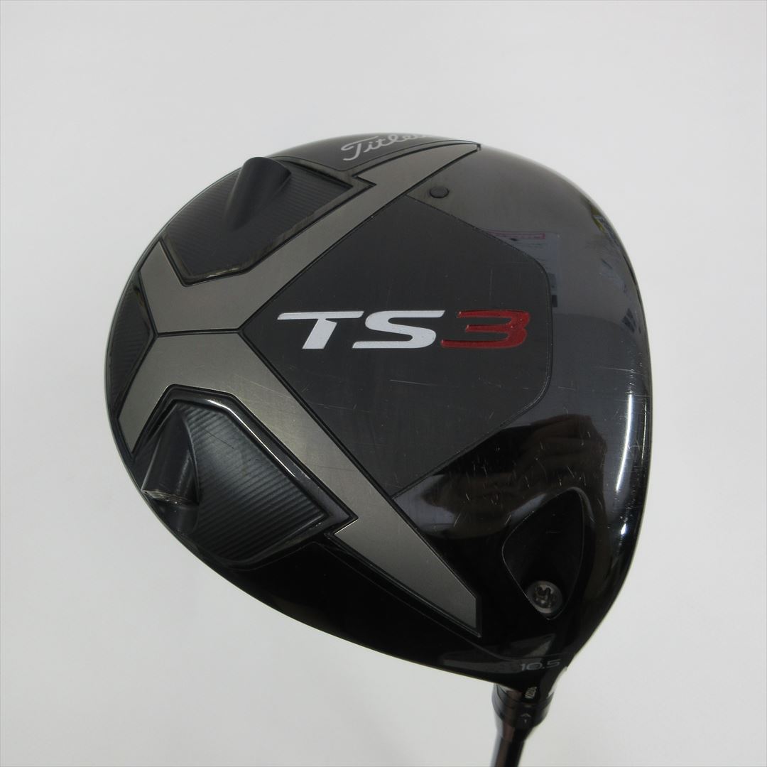 Titleist Driver TS3 10.5° Stiff KURO KAGE Black DUAL CORE TiNi 50