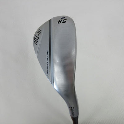 TaylorMade Wedge TaylorMade MILLED GRIND HI-TOE(2022)Chrom 58°Diamana WEDGE 95