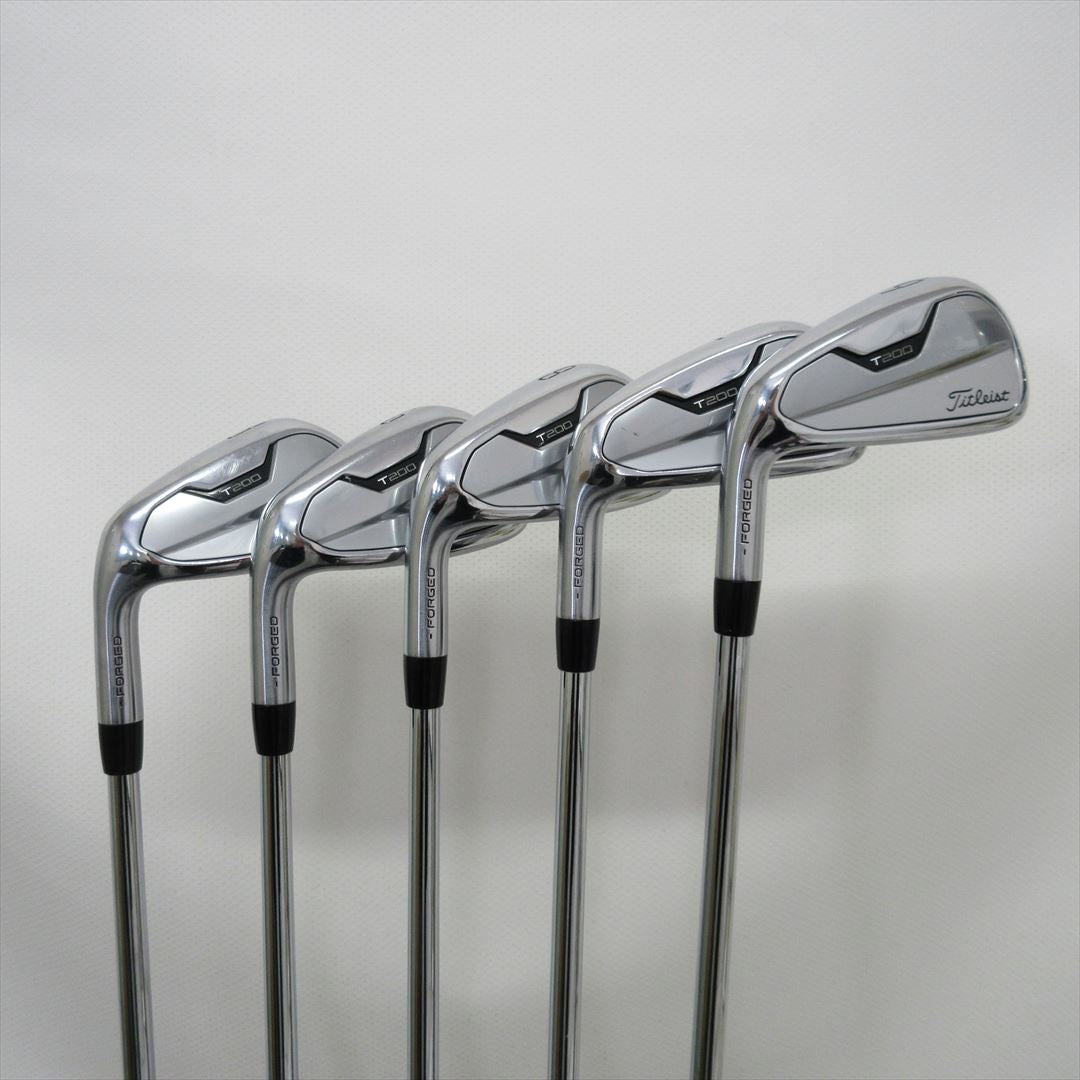 Titleist Iron Set Left-Handed Titleist T200(2021) Stiff NS PRO 105T 5 pieces