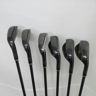 HONMA Iron Set BERES BLACK StiffRegular ARMRQ MX BLACK 6 pieces