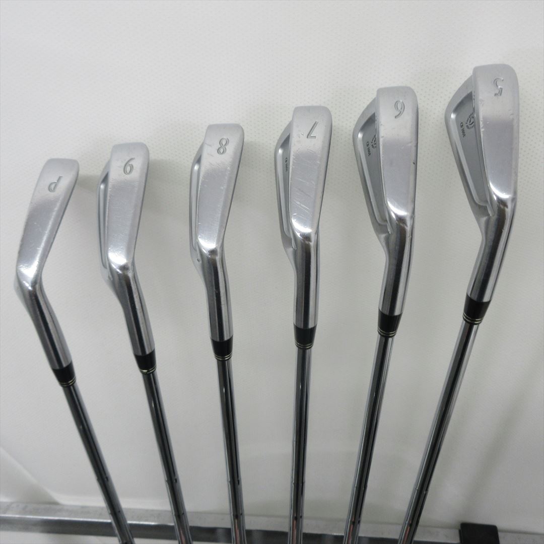 Miura Iron Set CB 1008 Flex-X Dynamic Gold TOUR ISSUE X100 6 pieces