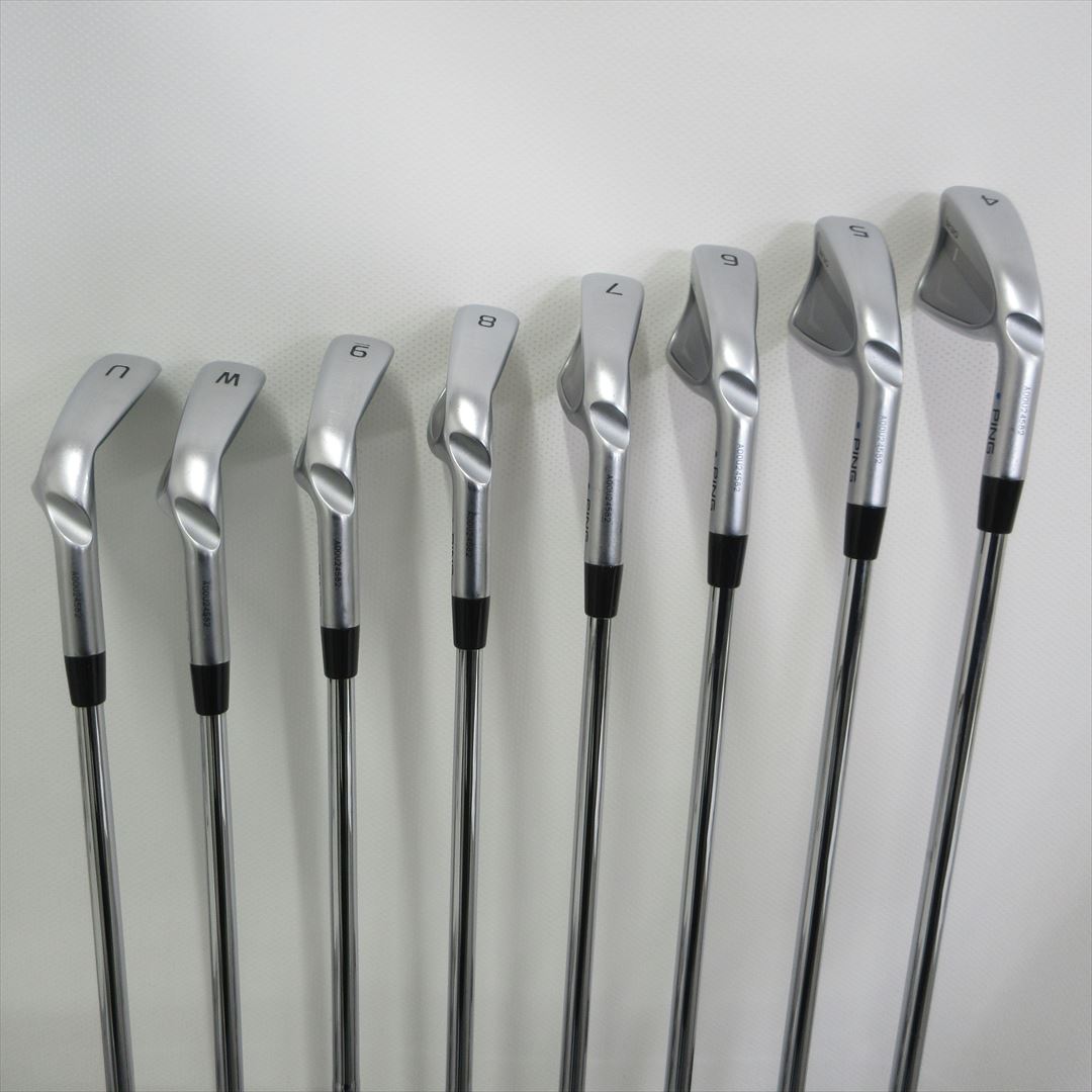 Ping Iron Set i230 Stiff Dynamic Gold EX TOUR ISSUE S200 8 pieces Dot Color Blue