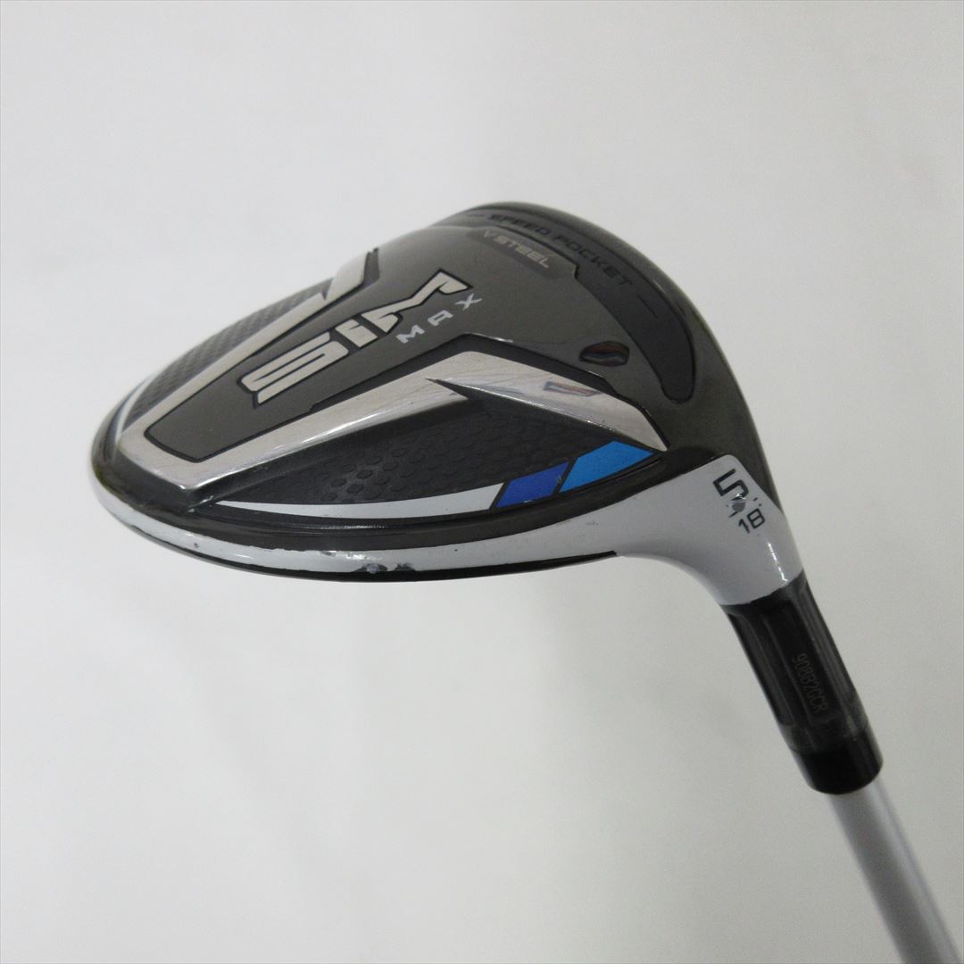 SIM MAX 5W(18°) TaylorMade Golf Club SIM 2 MAX Steel 18* 5 Wood Stiff