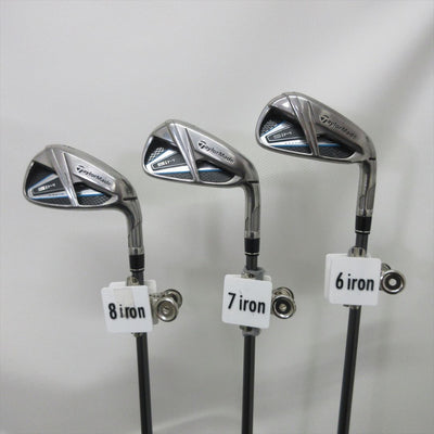 TaylorMade Iron Set SIM MAX Stiff TENSEI BLUE TM60 6 pieces