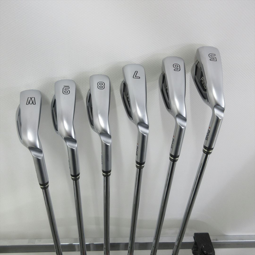 Ping Iron Set G425 Flex-X NS PRO MODUS3 TOUR105 6 pieces Dot Color Orange