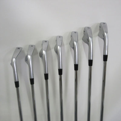 Ping Iron Set BLUEPRINT Stiff Dynamic Gold S200 7 pieces Dot Color Black