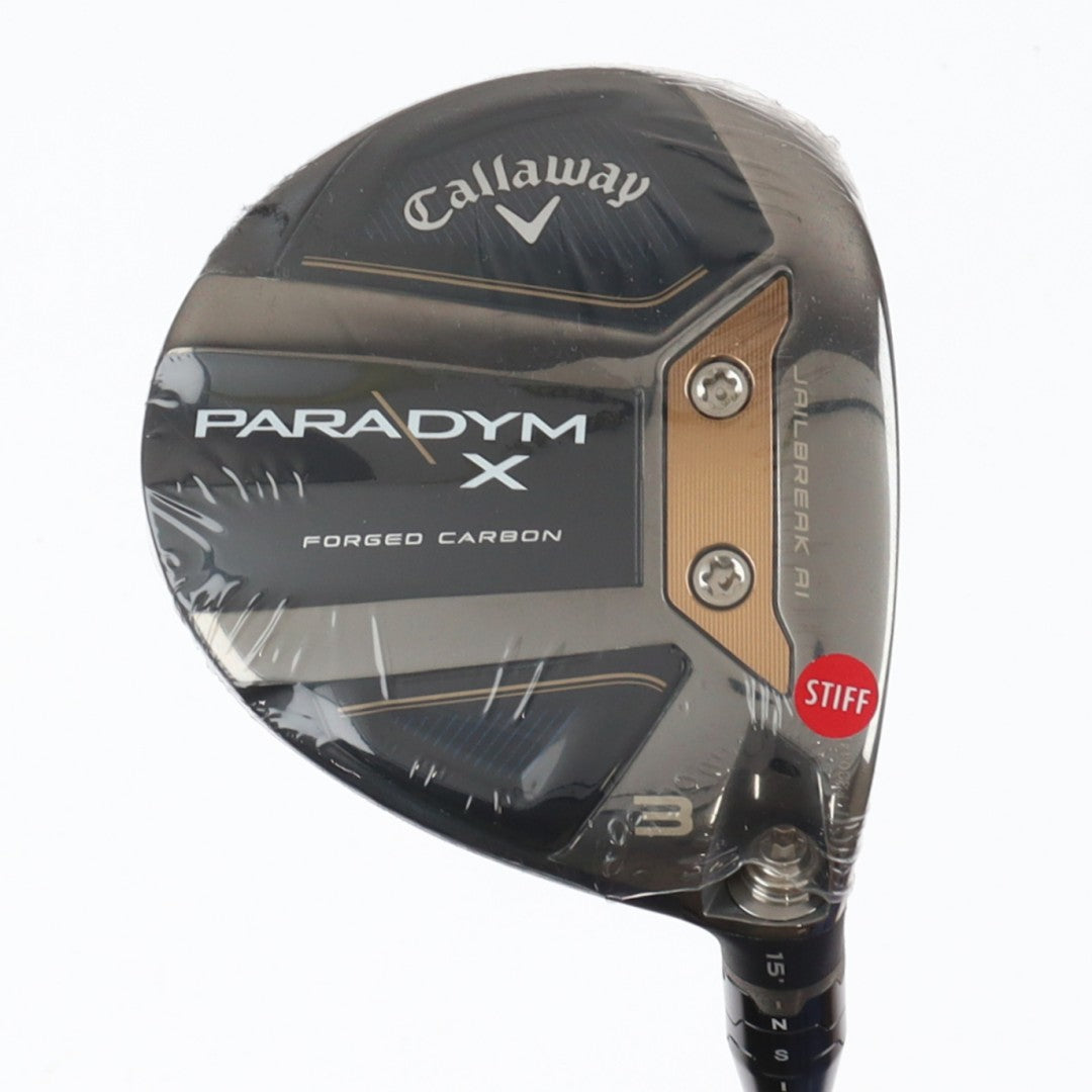 Callaway Fairway Brand New PARADYM X 3W 15° Stiff VENTUS TR 5 for CW