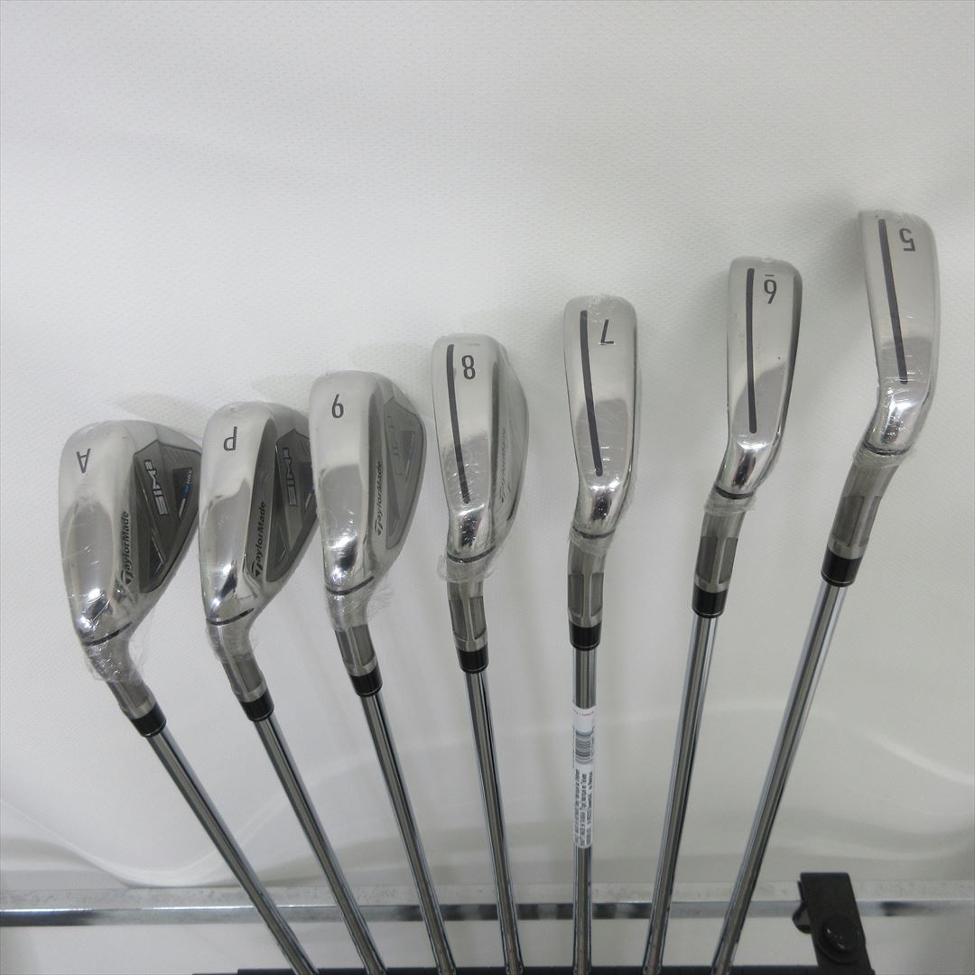 TaylorMade Iron Set Left-Handed SIM2 MAX Stiff KBS MAX MT85 US 7 pieces