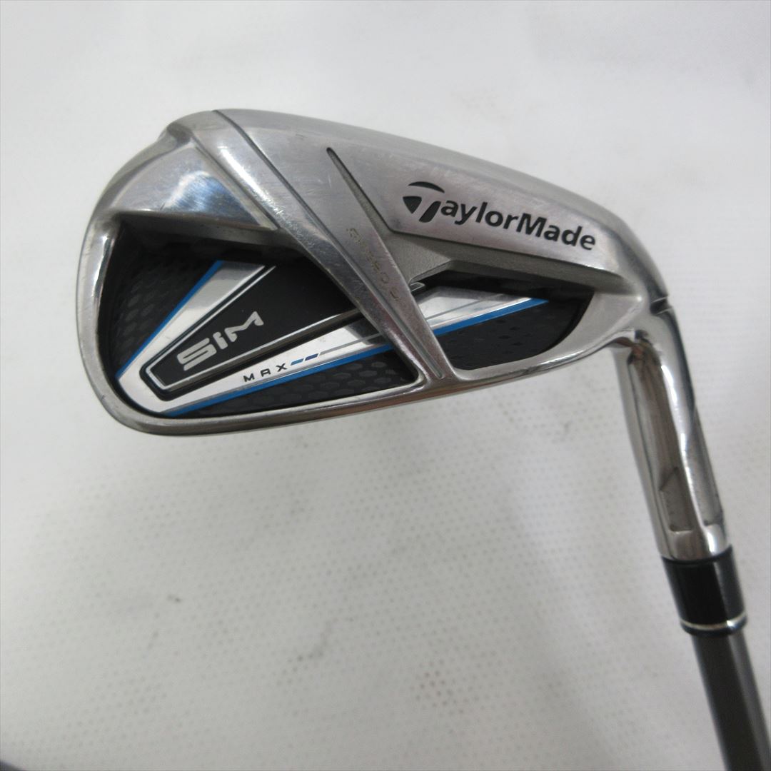 TaylorMade Iron Set Fair Rating SIM MAX Stiff TENSEI BLUE TM60 8 pieces