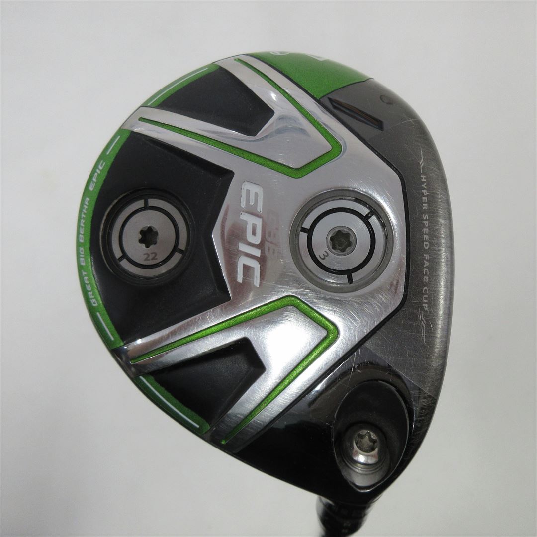 Callaway Fairway GBB EPIC SUBZERO 3W 15° Stiff Speeder EVOLUTION for GBB