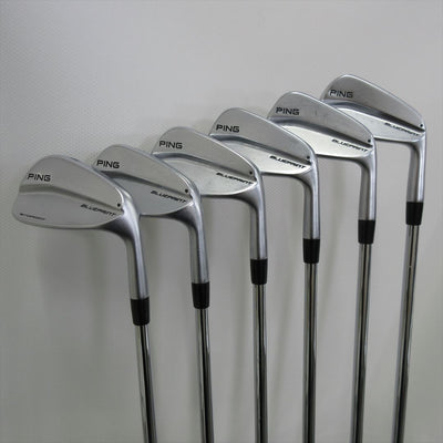 Ping Iron Set BLUEPRINT Stiff Dynamic Gold S200 DotColor Black 6 pieces