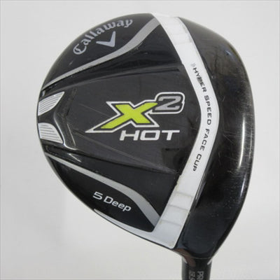 Callaway Fairway X2 HOT PRO Deep 5W 18.5° Stiff Tour AD MT-6