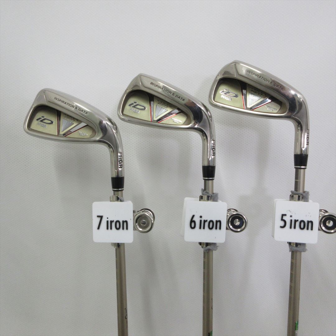 PRGR Iron Set iD nabla RED StiffRegular iD nabla RED 6 pieces