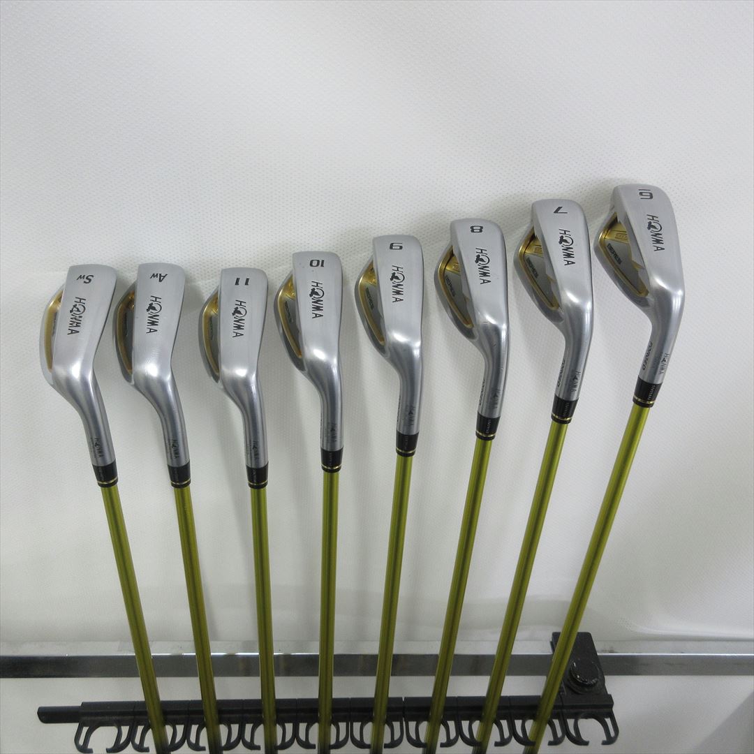 HONMA Iron Set BERES A-spec Regular 3S ARMRQ A-spec 47 8 pieces