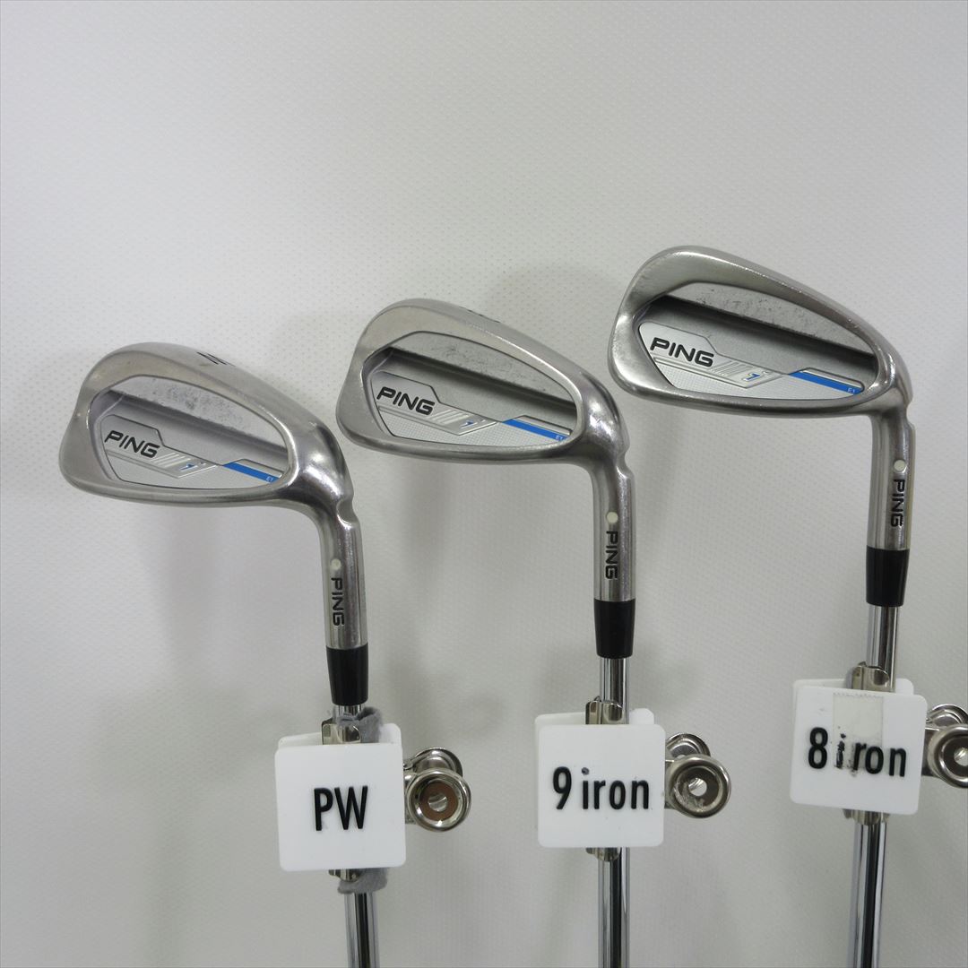 Ping Iron Set i Iron Stiff NS PRO MODUS3 SYSTEM3 TOUR125 Dot Color White 6 pcs