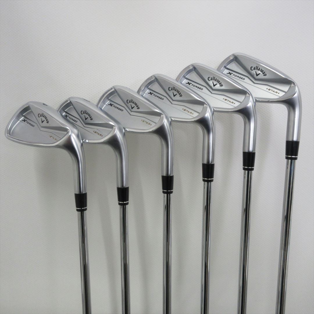 Callaway Iron Set X FORGED +STAR+(2024) Stiff NS PRO MODUS3 TOUR105 6 pieces: