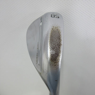 Titleist Wedge VOKEY SPIN MILLED SM9 Tour Chrome 58° Dynamic Gold S200