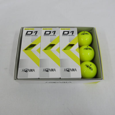 HONMA D1 Ball BT2201 Yellow color 10 dozen