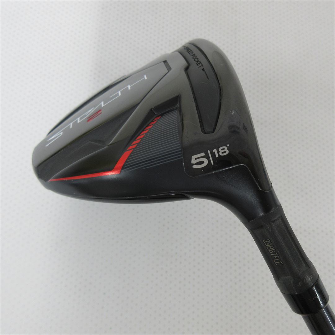 TaylorMade Fairway STEALTH2 5W 18° Regular TENSEI RED TM50(STEALTH)