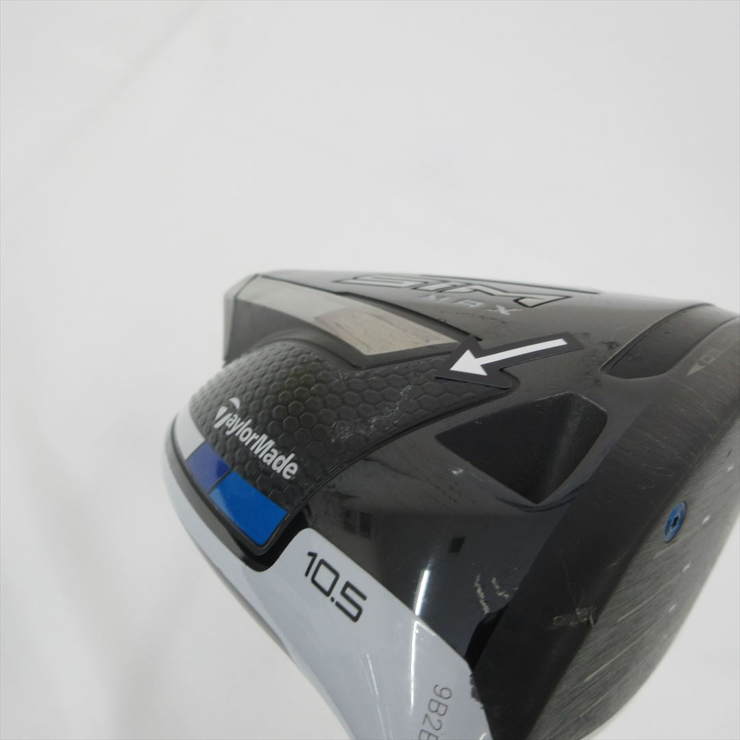 TaylorMade Driver Fair Rating SIM MAX 10.5° Stiff Speeder 661 EVOLUTION 6