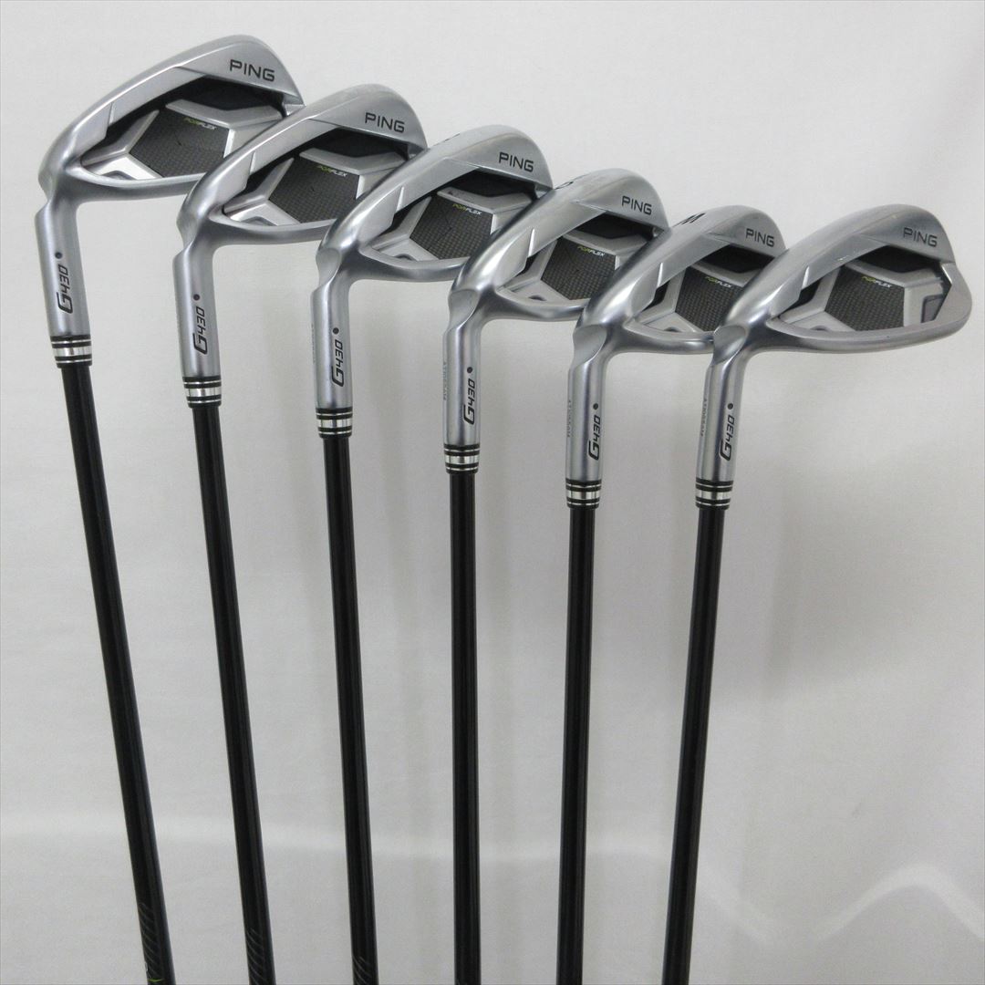 Ping Iron Set Left-Handed G430 Stiff ALTA J CB BLACK DotColor Black 6 pieces