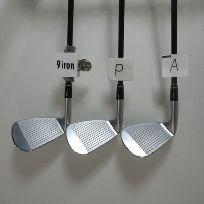 PRGR Iron Set Left-Handed PRGR 05(2023) StiffReg MCI BLACK FOR PRGR 6 pieces