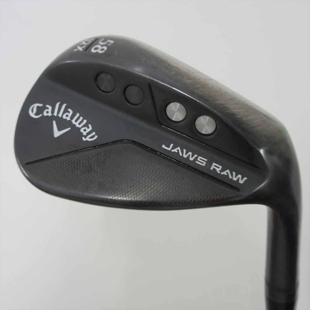 Callaway Wedge JAWS RAW Black 58° Dynamic Gold S200