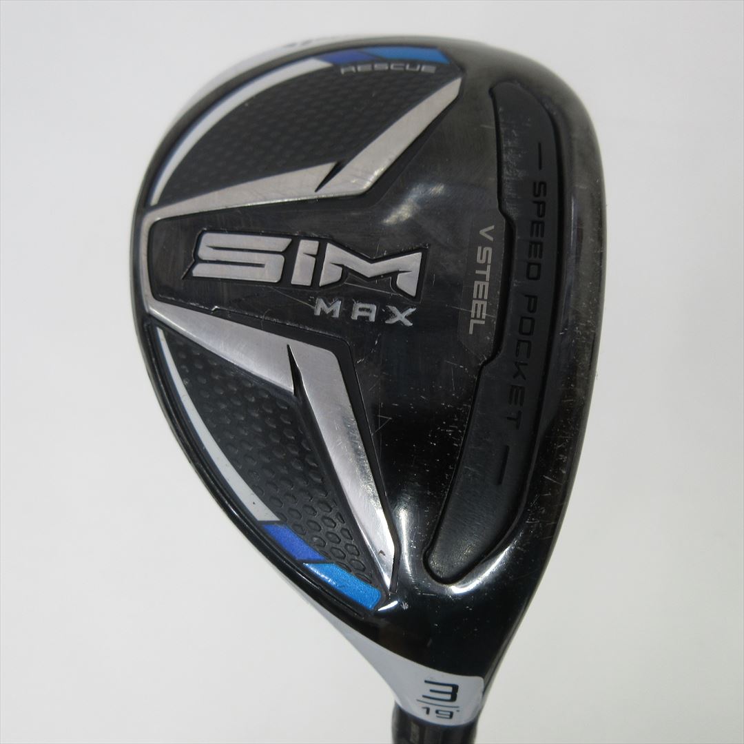 TaylorMade Hybrid SIM MAX HY 19° Stiff TENSEI BLUE TM60