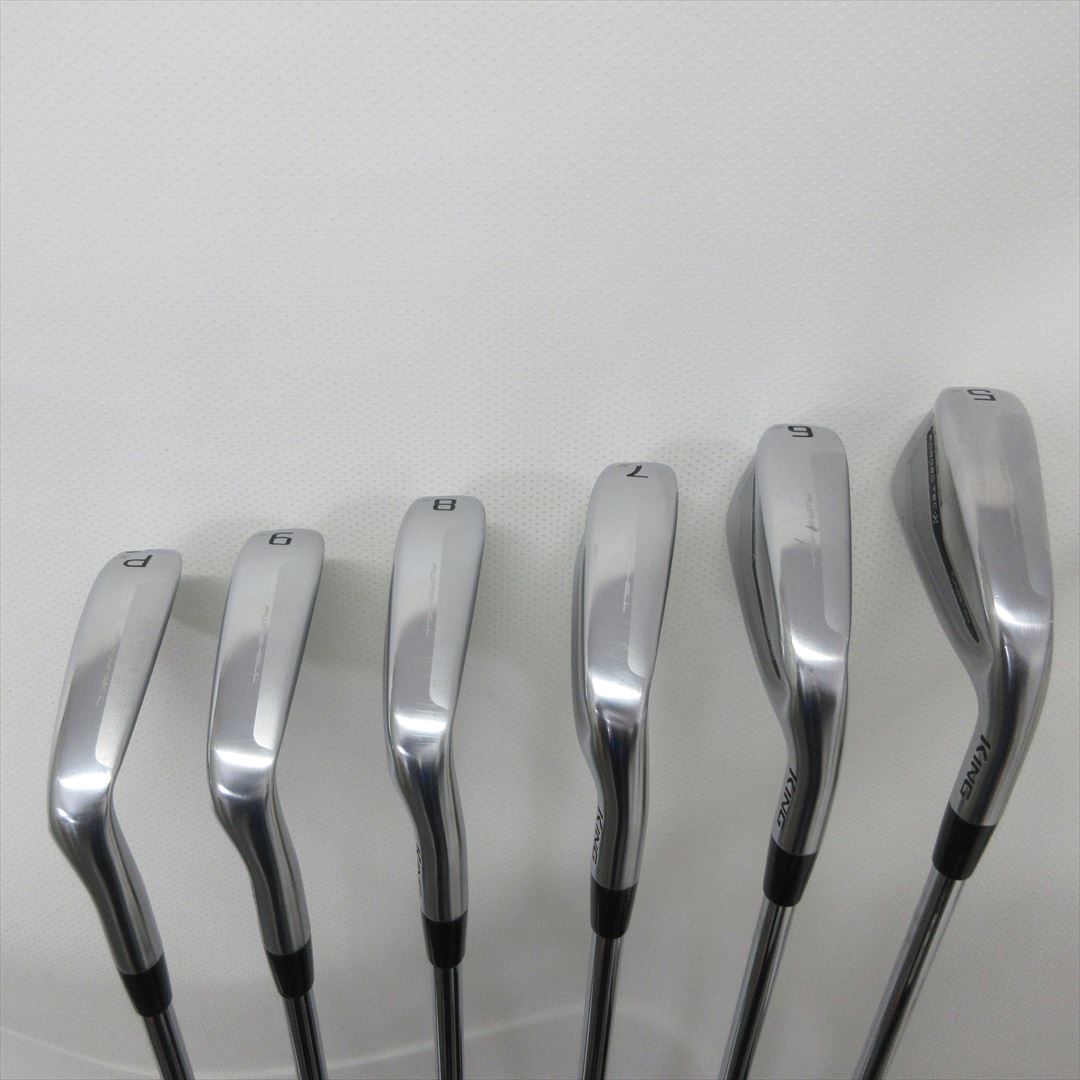 Cobra Iron Set KING FORGED TECx(2022) Stiff Dynamic Gold 95 S200 6 pieces