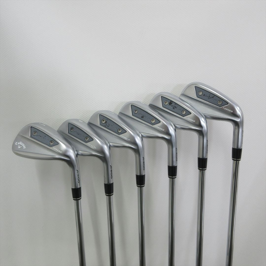 Callaway Iron Set APEX Ai200 Stiff K'S 8001 Shimada Golf 6 pieces