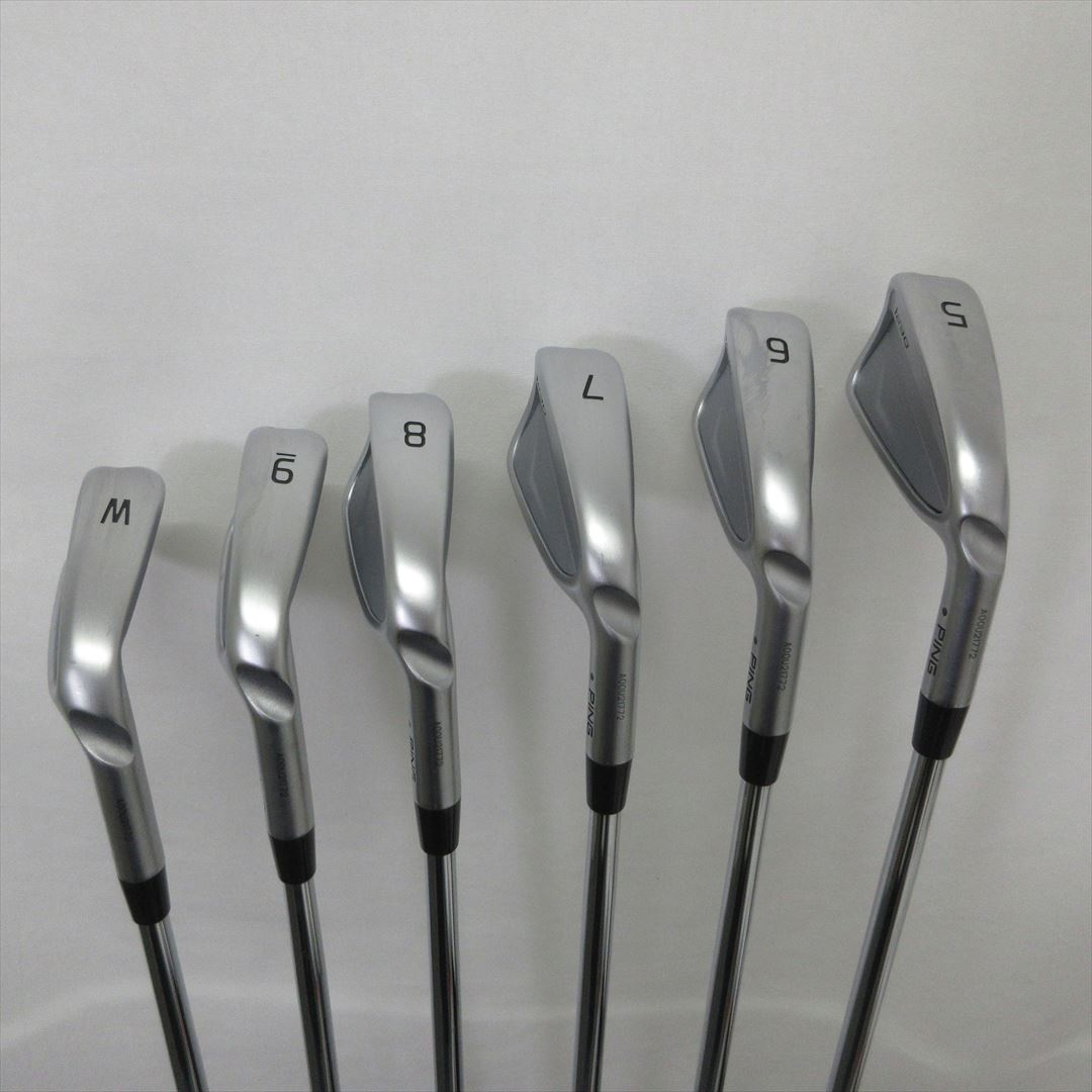 Ping Iron Set i230 Stiff Dynamic Gold S200 6 pieces Dot color Black