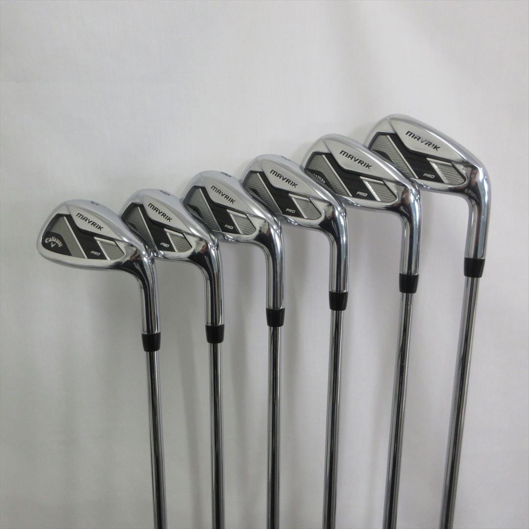 Callaway Iron Set MAVRIK PRO Stiff NS PRO MODUS3 TOUR105 6 pieces