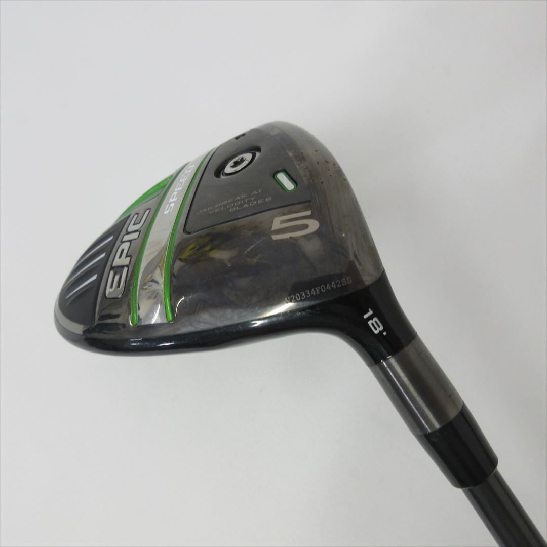 Callaway Fairway EPIC SPEED 5W 18° StiffRegular Diamana 50 for CW(2021 EPIC)