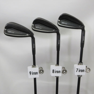 Ping Iron Set G710 Regular ALTA DISTANZA BLACK 40 6 pieces Dot Color Blue