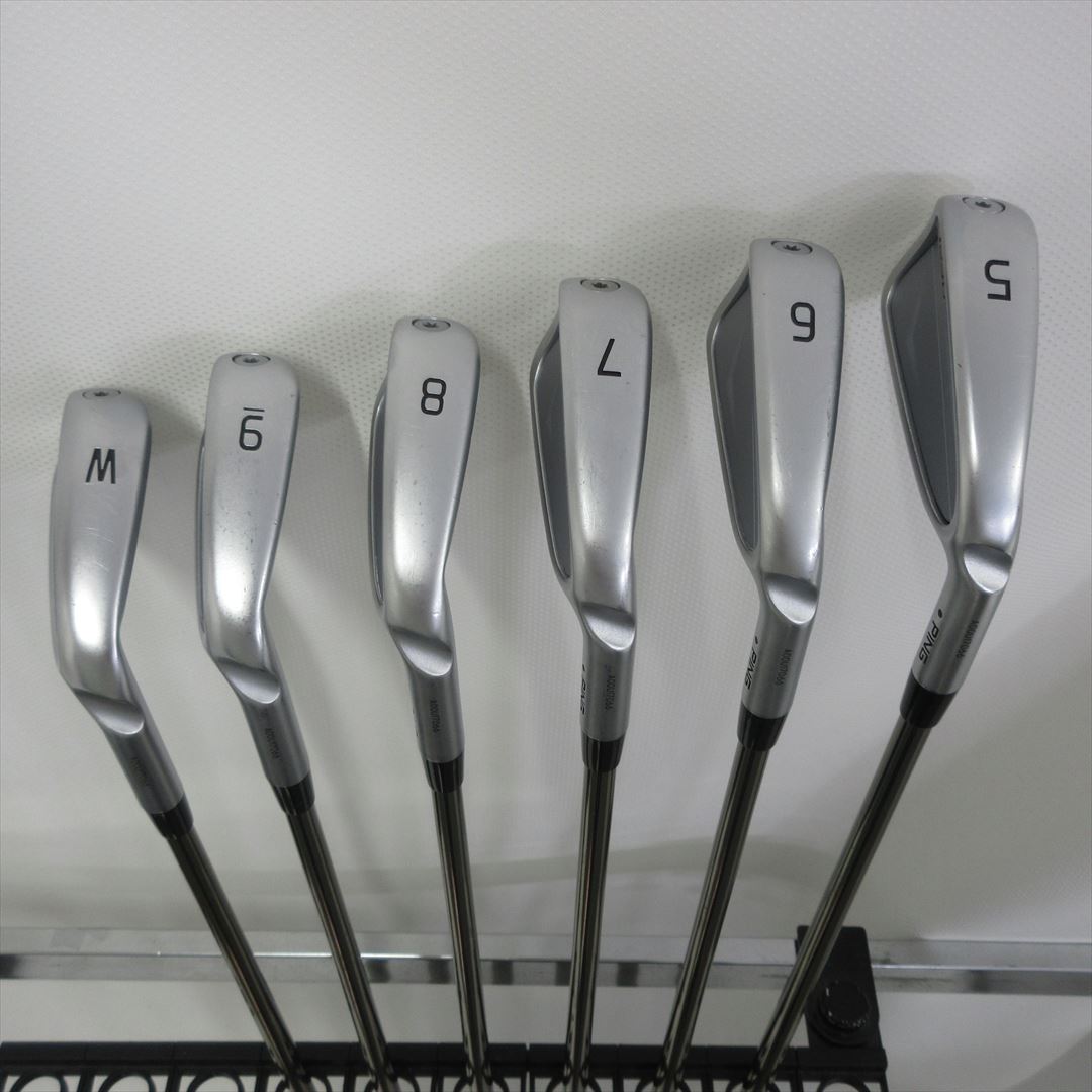 Ping Iron Set i230 Stiff Ping TOUR 2.0 Chrome 1 6 pieces Dot Color Black