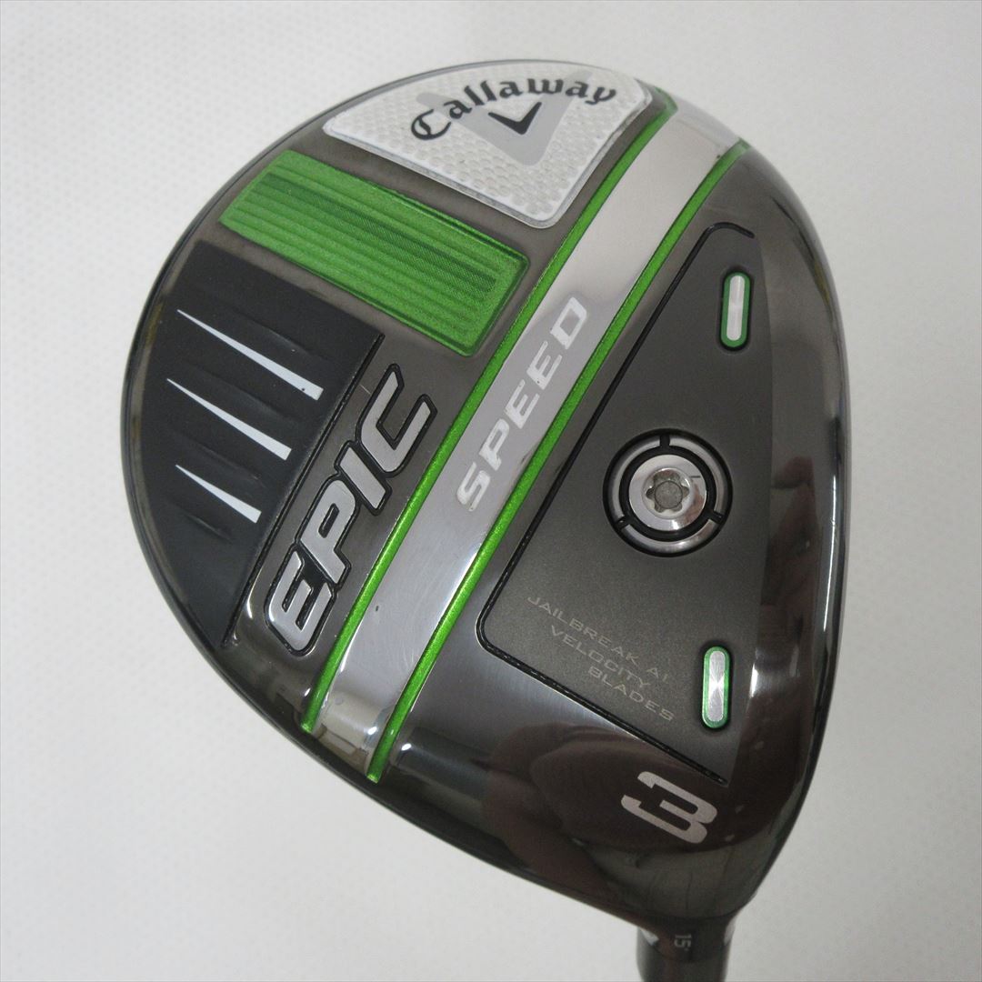 Callaway Fairway EPIC SPEED 3W 15° Stiff Diamana 50 for CW(2021 EPIC)