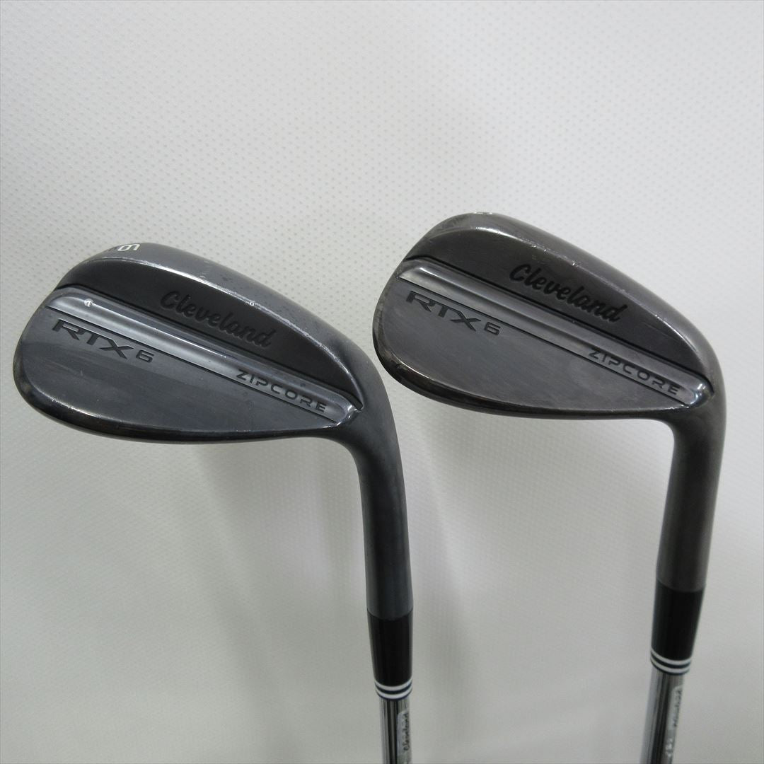 "2-Pack Golf Clubs" Cleveland Wedge RTX-6 ZIPCORE 50°&56° Stiff NSPRO 950GH neo