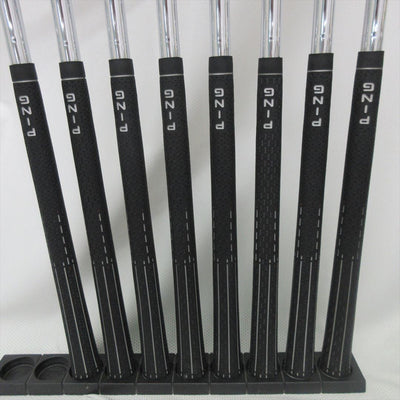 Ping Iron Set G25 Flex-X CFS STEEL 8 pieces Dot Color Black