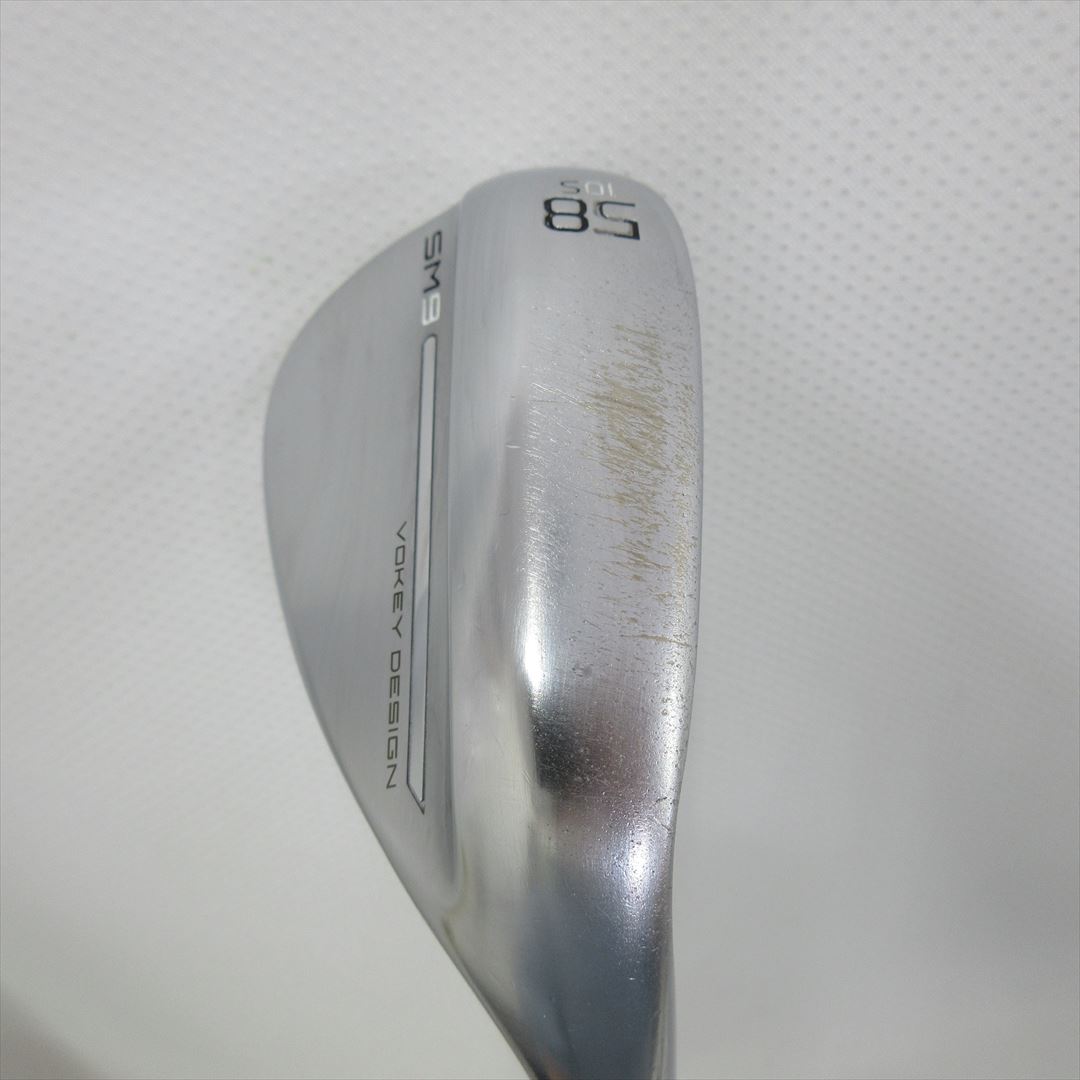 Titleist Wedge VOKEY SPIN MILLED SM9 Tour Chrome 58° Dynamic Gold S200