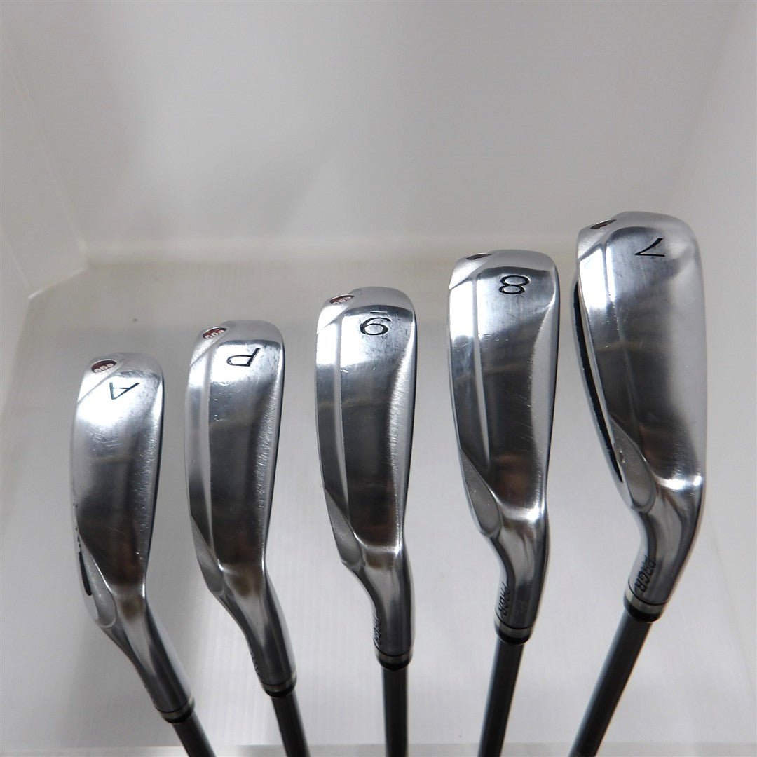 PRGR Iron Set egg PC(2017) Senior egg Original Carbon 5 pieces