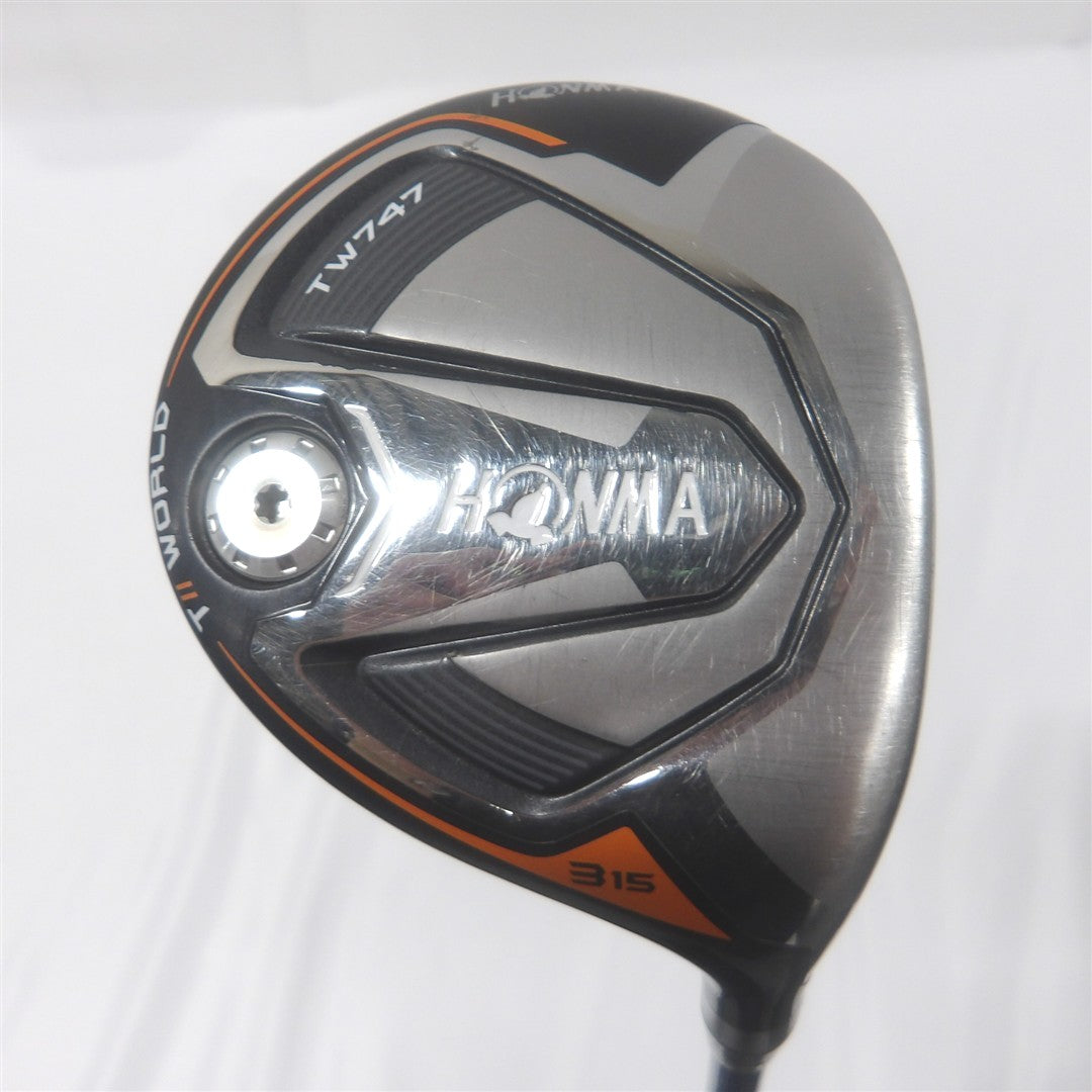 Honma Fairway TOUR WORLD TW747 15° Stiff VIZARD FP-7